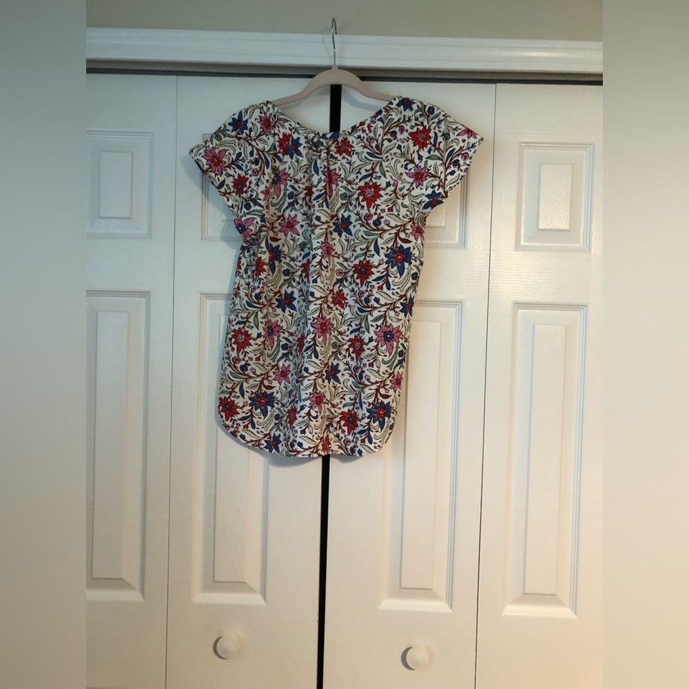 EUC Loft flowered top XS - Picture 2 of 7